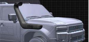 Safari Snorkel Armax pro TOYOTA LC250 Prado